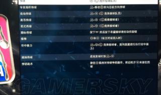 nba2konline2加速键是哪一个